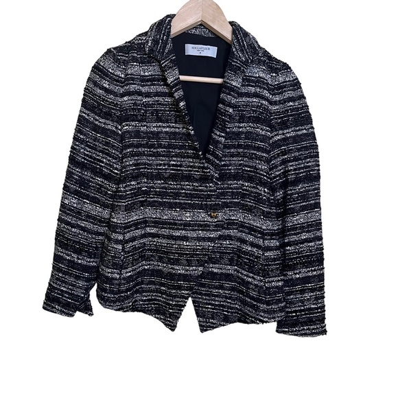 MM Lafleur The Wells Tweed Blazer Jacket - Picture 4 of 9